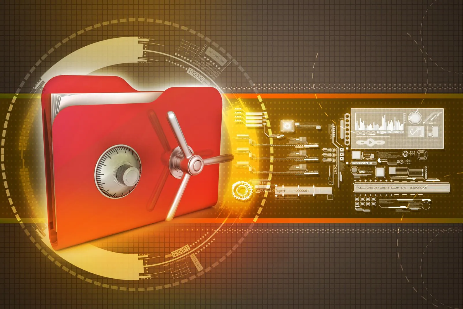 28016648 folder with safe lock