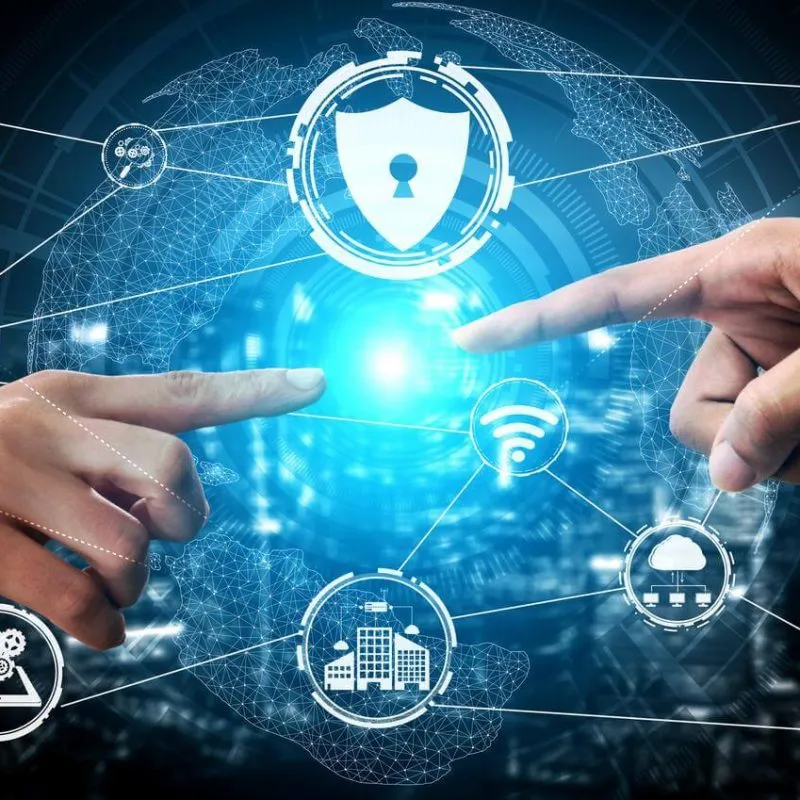 46978806 cyber security and digital data protection concept