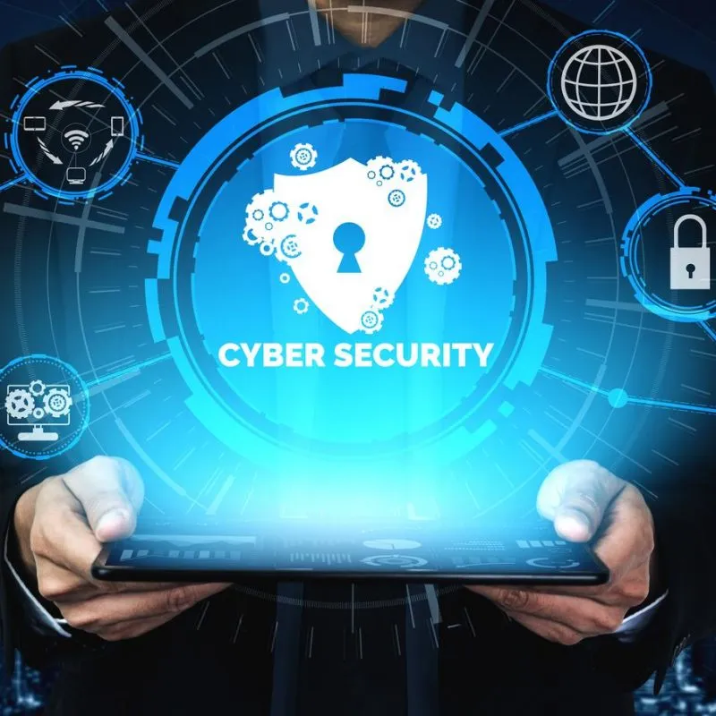 cyber security and digital data protection concept