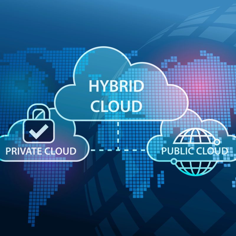 hybrid cloud vs public cloud for business